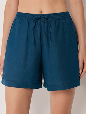 CALZEDONIA Regular Hose in Blau