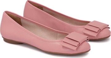 Kazar Ballet Flats in Pink: front