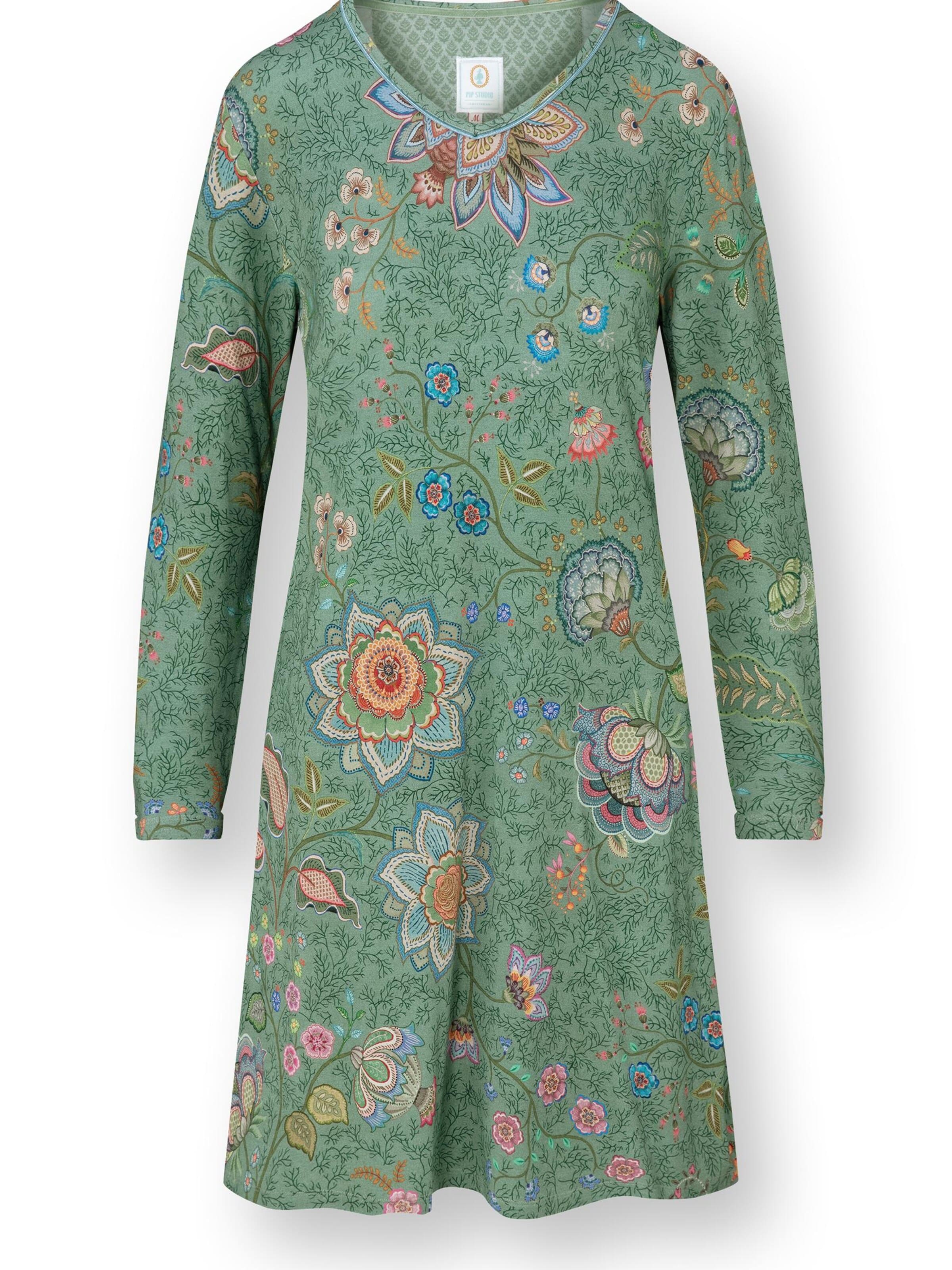 PIP STUDIO Nightgown in Green: front