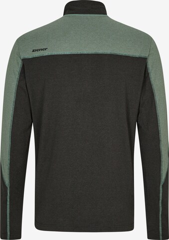 ZIENER Athletic Sweater 'JAPVO' in Black