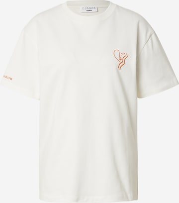 T-shirt 'Essentials' De Roos en blanc : devant
