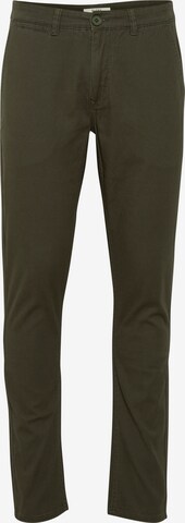 BLEND Chino 'Perrini' in Groen: voorkant