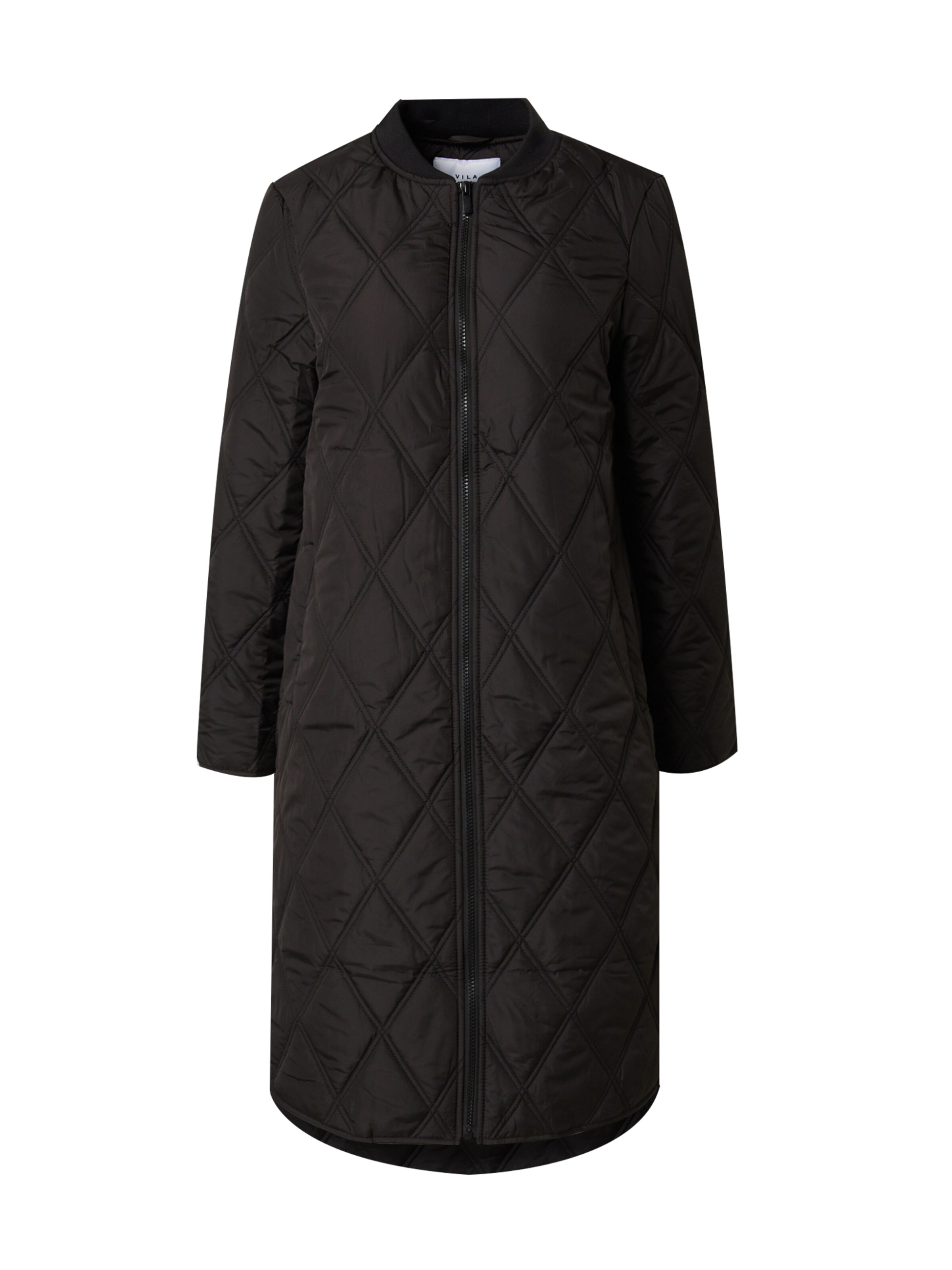 VILA Övergångskappa 'VIQUILA' i svart: framsida