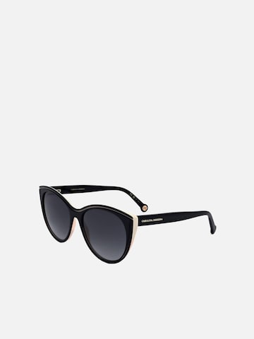 Carolina Herrera - Gafas de sol en negro: frente