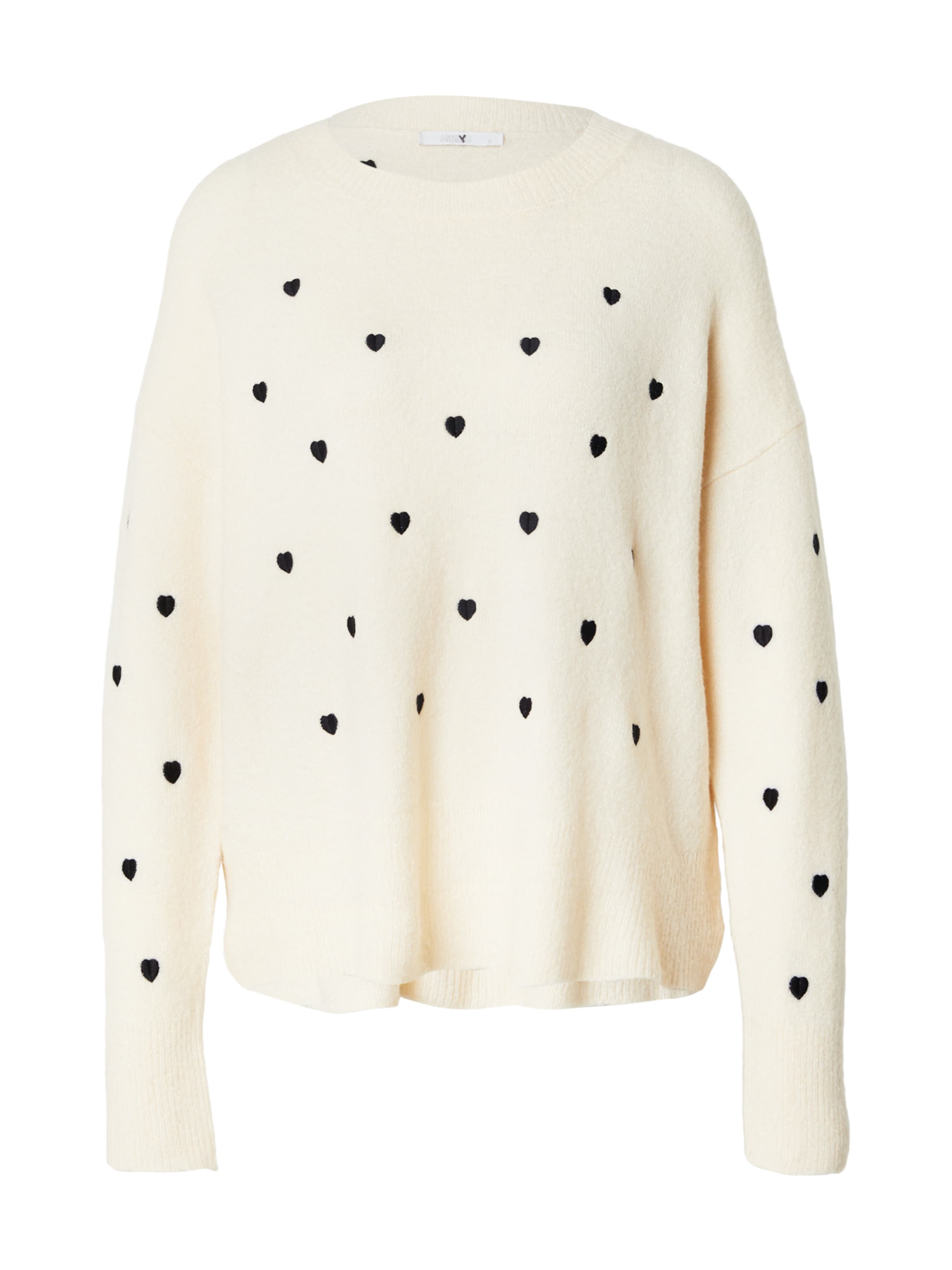 Hailys - Jersey 'Ho44lly' en beige: frente