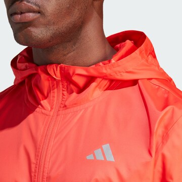 ADIDAS PERFORMANCE Athletic Jacket 'Own the Run ' in Red