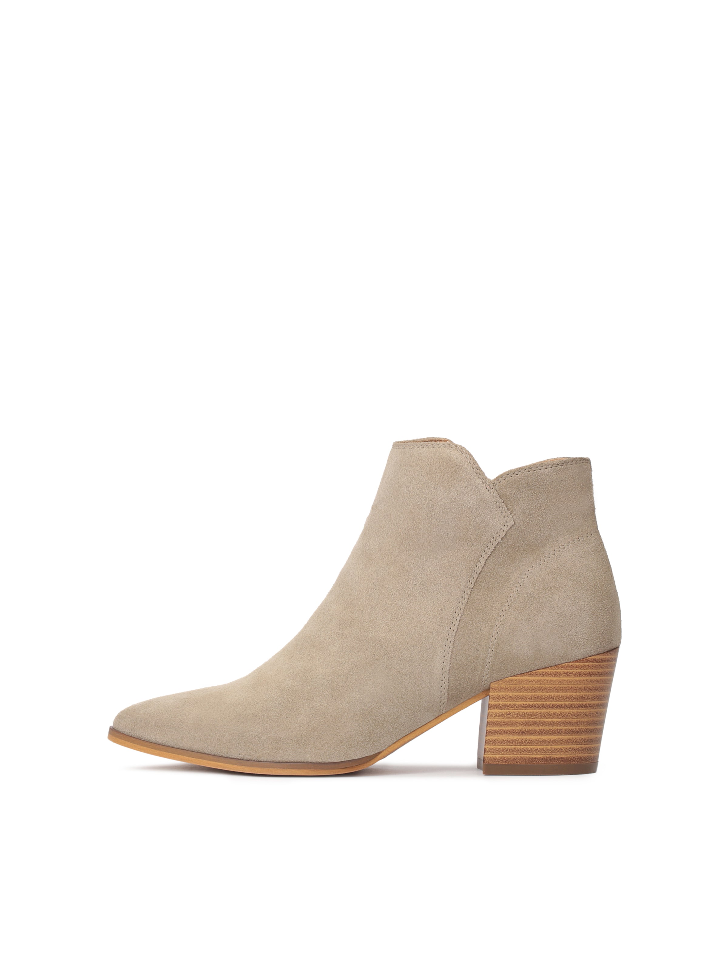 Kazar Ankle Boots in Beige: front