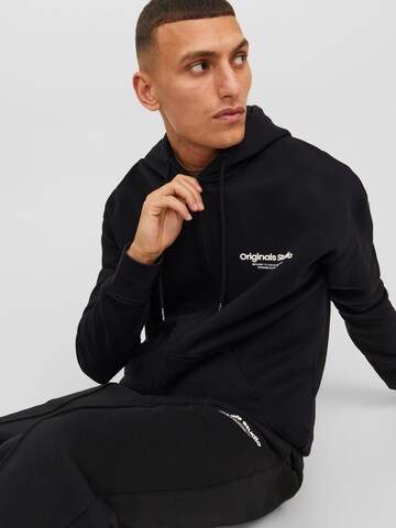 JACK & JONES Sweat jacket 'vesterbro' in Black