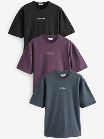 Next Shirt in Blue: front