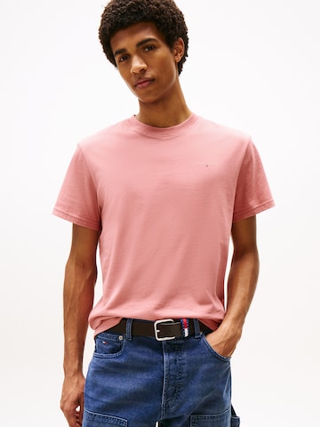 Tommy Jeans Футболка в Ярко-розовый: спереди