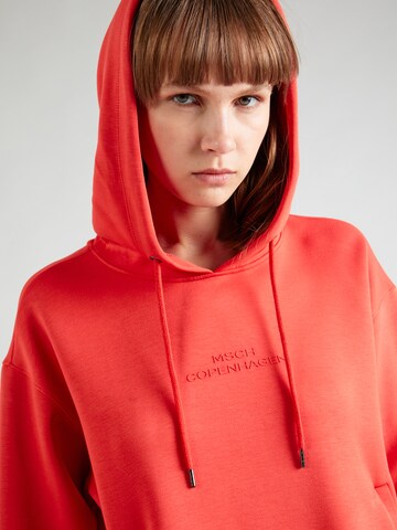 Sweat-shirt 'Ima' MSCH COPENHAGEN en rouge