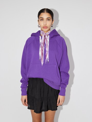 Sweat-shirt 'Hayley' LeGer by Lena Gercke en violet