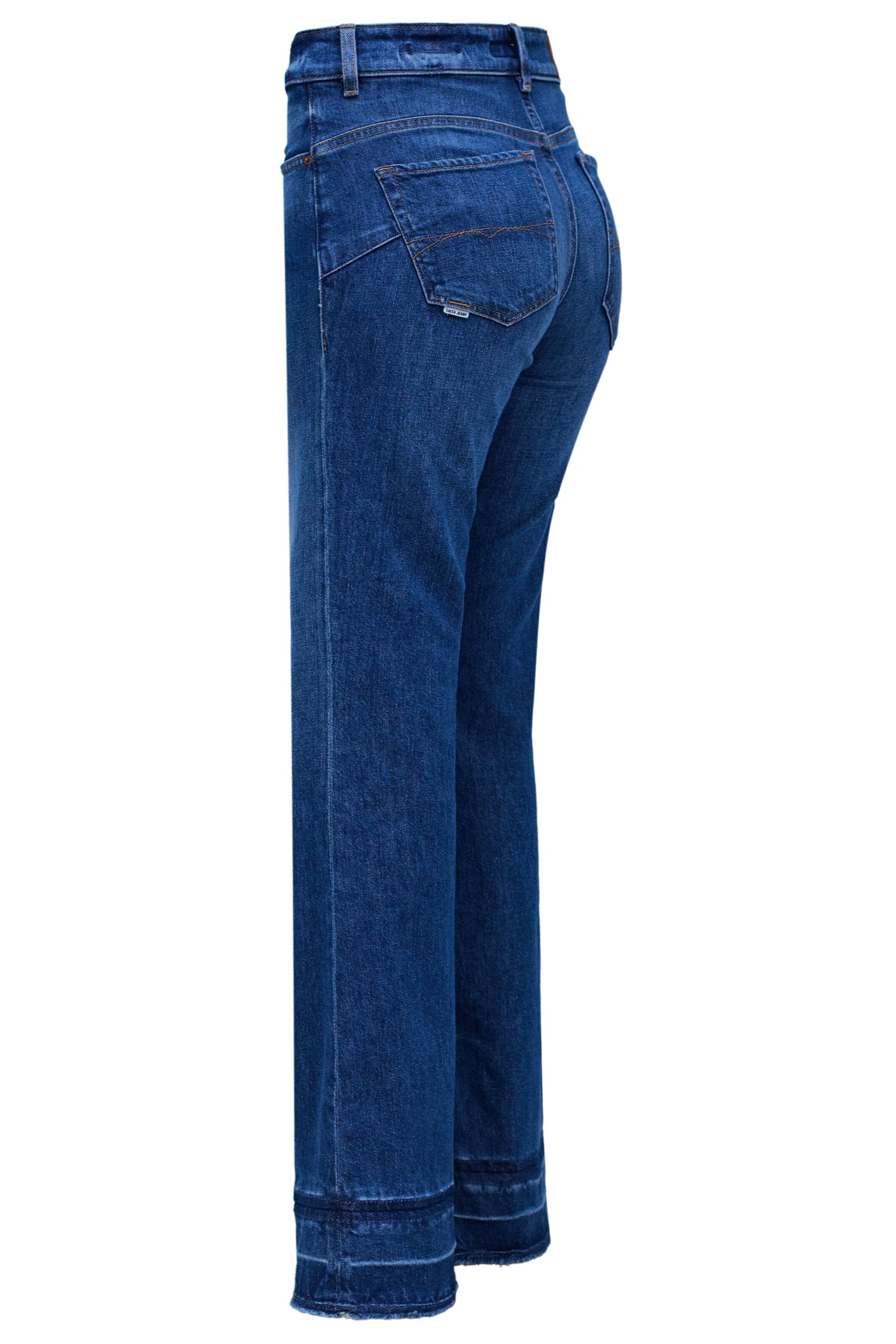 évasé Jean 'Faith' Salsa Jeans en bleu