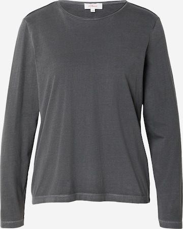 s.Oliver Shirt in Grau: Vorderseite