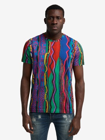 Carlo Colucci Shirt in Gemengde kleuren: voorkant