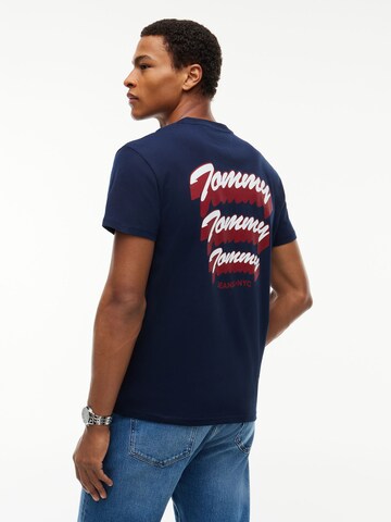 mėlyna Tommy Jeans Marškinėliai