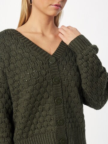 Monki Knit cardigan in Green