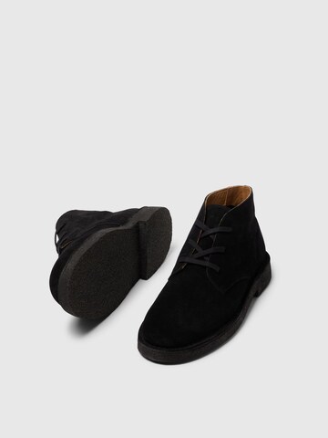 SELECTED HOMME Chukka Boots 'SLHRicco' in Zwart