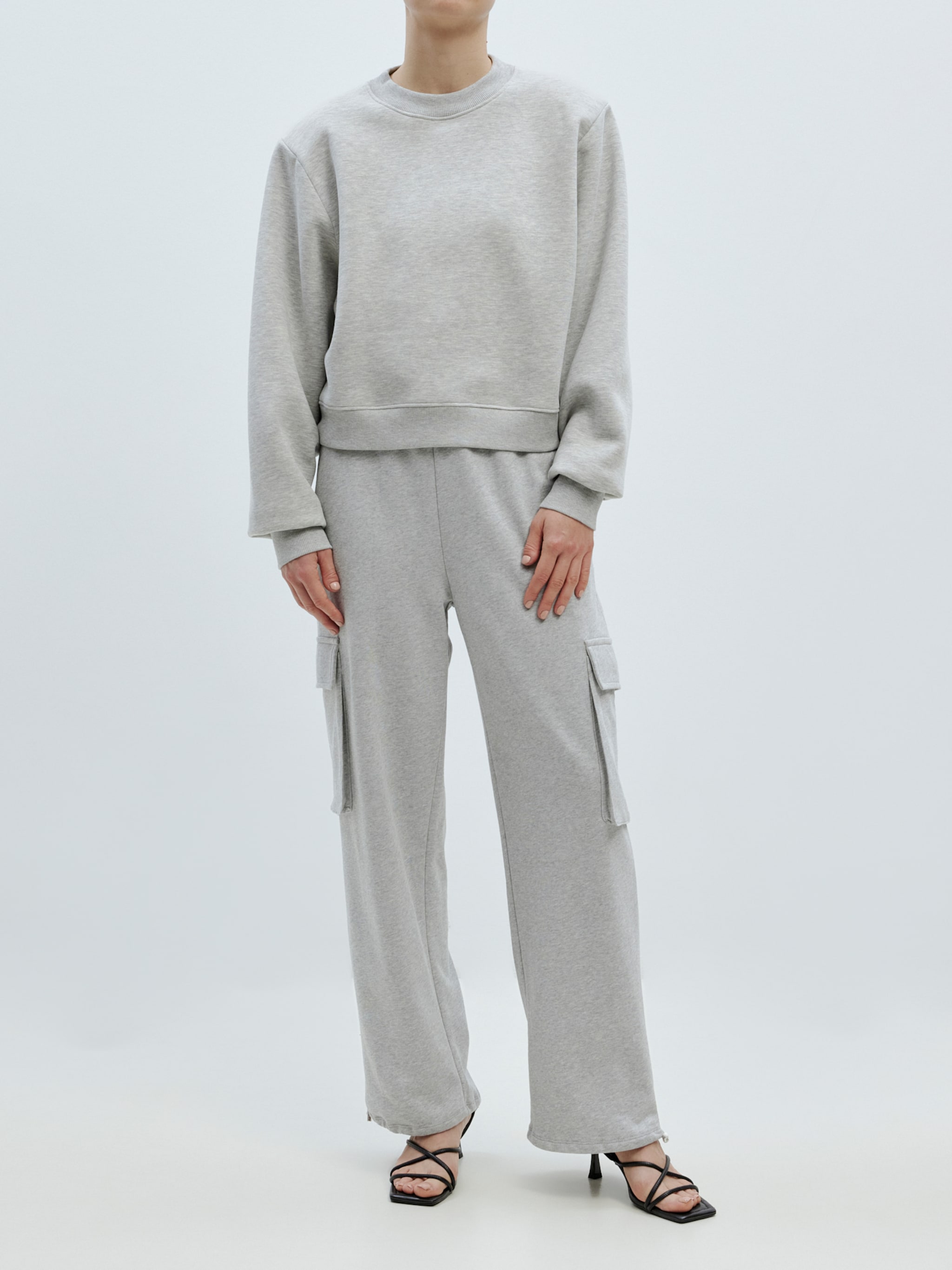 EDITED Sweatshirt 'Palmer' grau