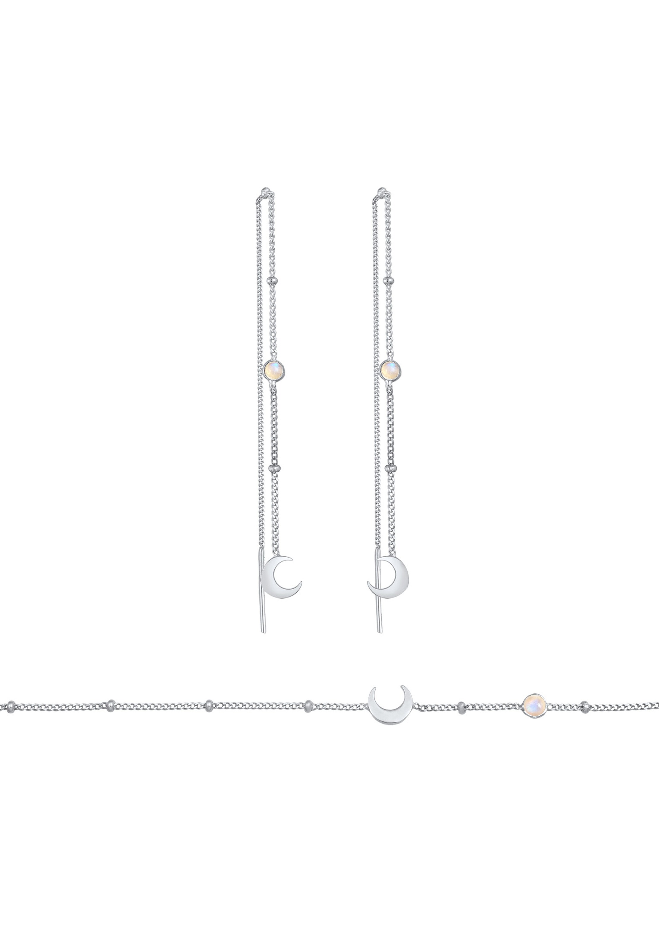 ELLI Sieraden set 'Astro' in Zilver