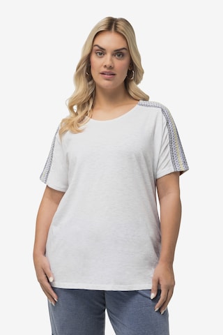 Ulla Popken Shirt in Wit: voorkant