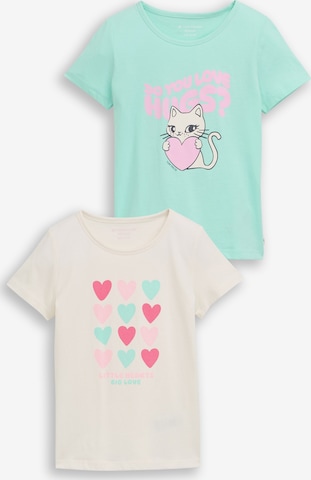 žalia TOM TAILOR Marškinėliai: priekis