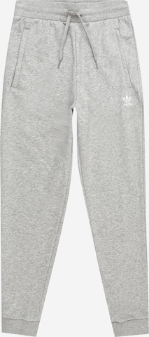 ADIDAS ORIGINALS - Tapered Pantalón en gris: frente
