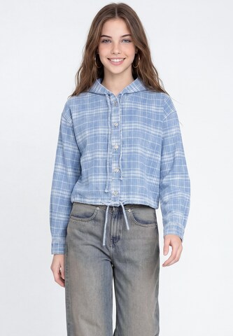 MYMO - Chaqueta de entretiempo en azul: frente