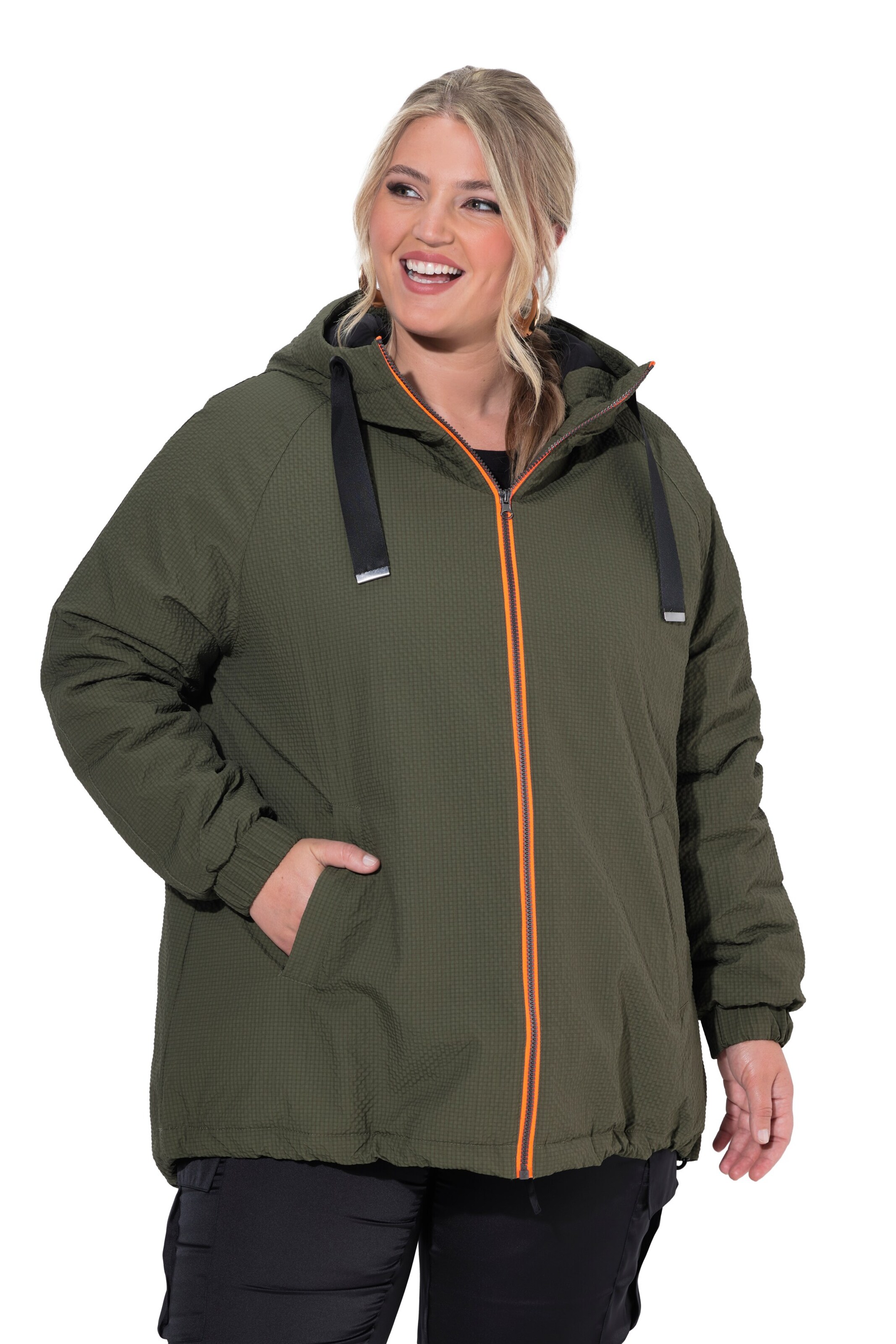 Angel of Style Between-season jacket in Green: front