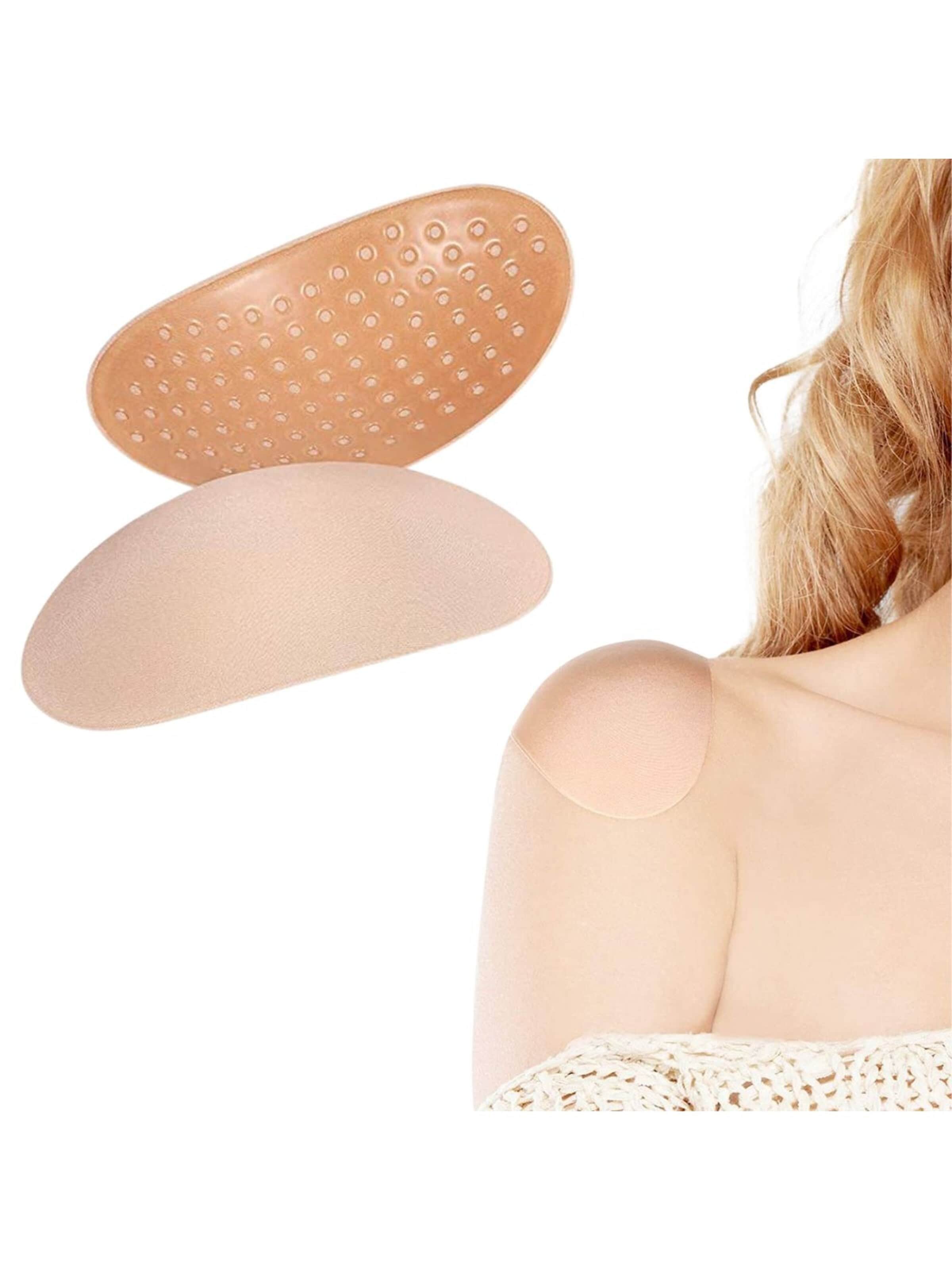 UNIQ Beauty - Acessório de soutien 'Foam Shoulder Pads – Soft Silhouette Shaping in Nude (10x8 cm)' em bege