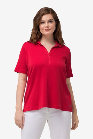 T-shirt Ulla Popken en rouge : devant