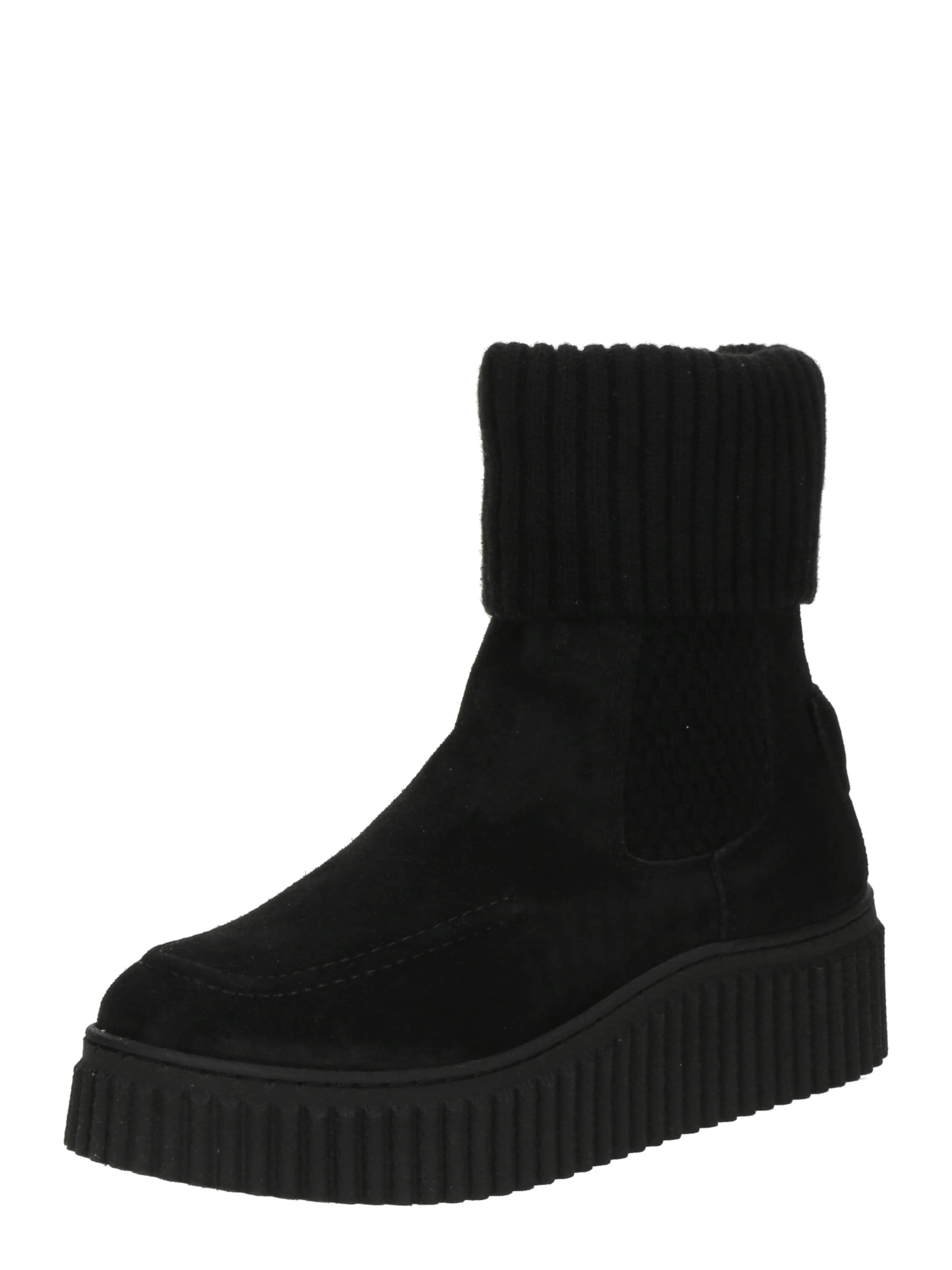 melns Marc O'Polo Čelsijas zābaki: no priekšpuses