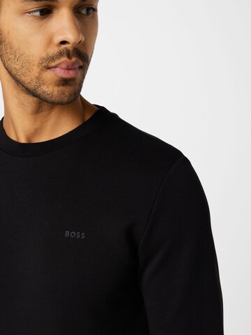 BOSS Sweatshirt 'Stadler' in Schwarz