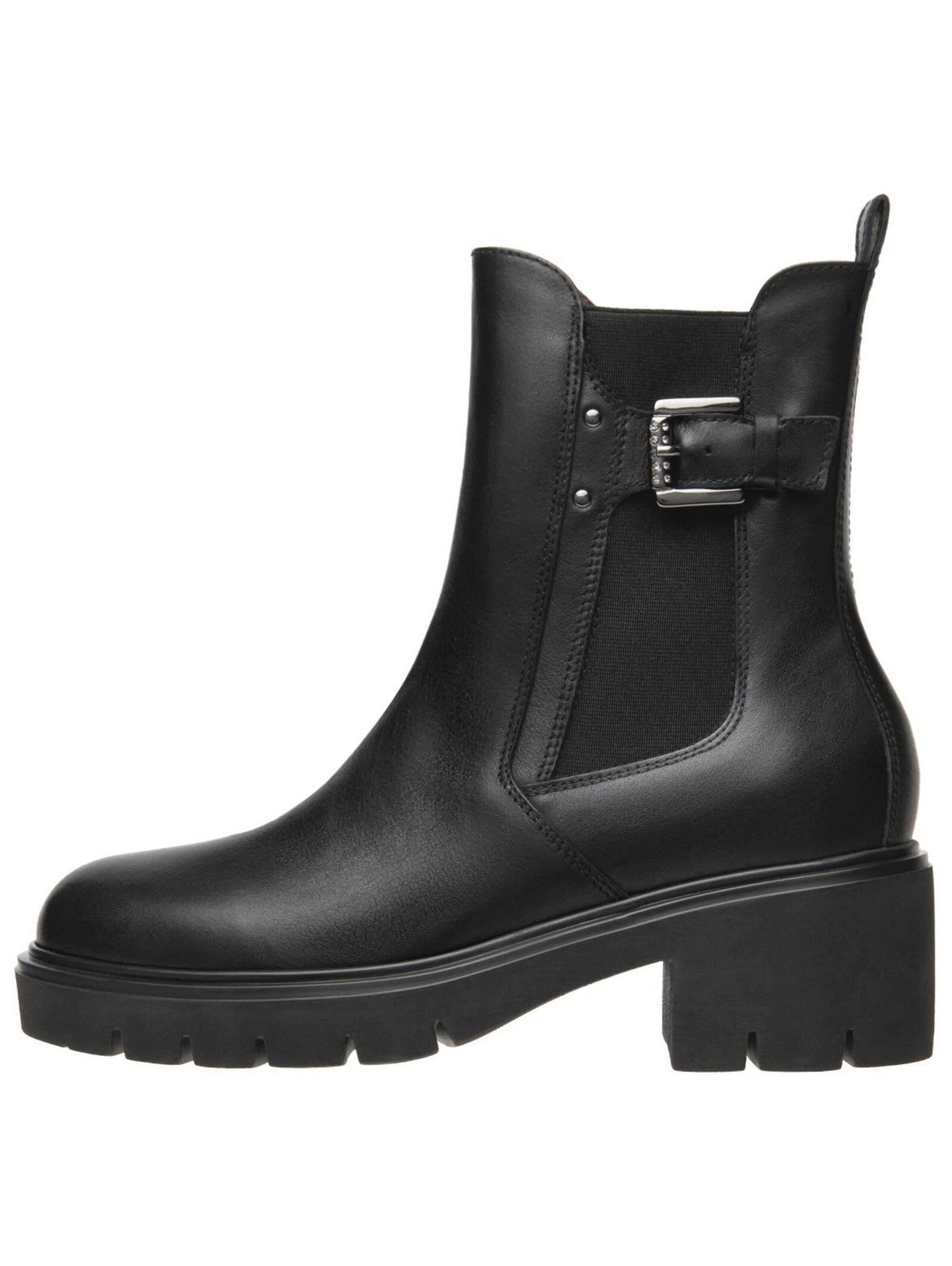 Nero Giardini Chelsea boots in Black: front