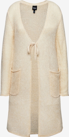 Ulla Popken Knit cardigan in Beige: front