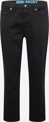 HUGO Regular Jeans 'Brody' in Black: front