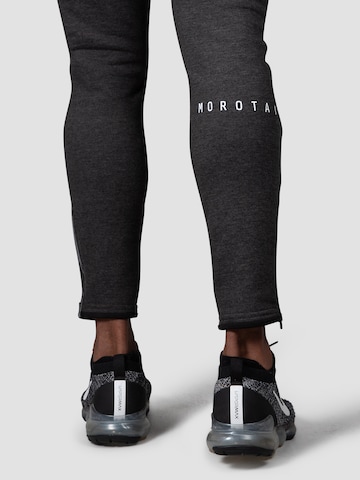 MOROTAI Slimfit Sporthose 'NEOTECH' in Grau