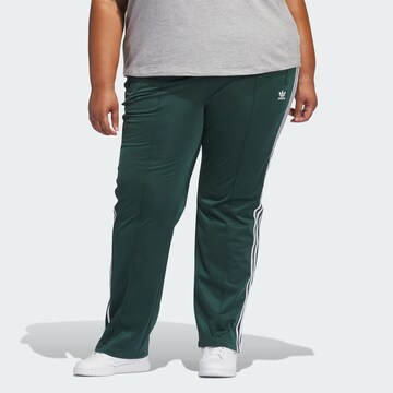 ADIDAS ORIGINALS Regular Pants 'Adicolor Classics Firebird' in Green: front