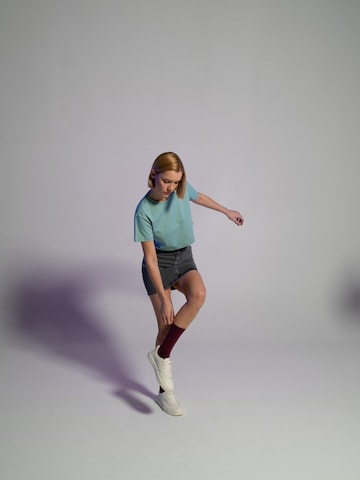 GORG Shirt 'Cropped aus 100% Bio-Baumwolle' in Blue