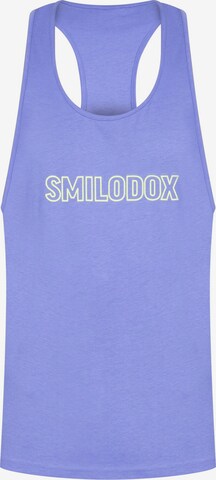 Smilodox Shirt 'Kelvin' in Lila: voorkant