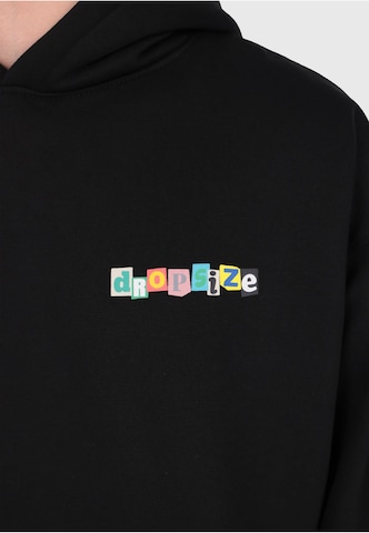 Dropsize Sweatshirt 'Nothing Matters' in Schwarz