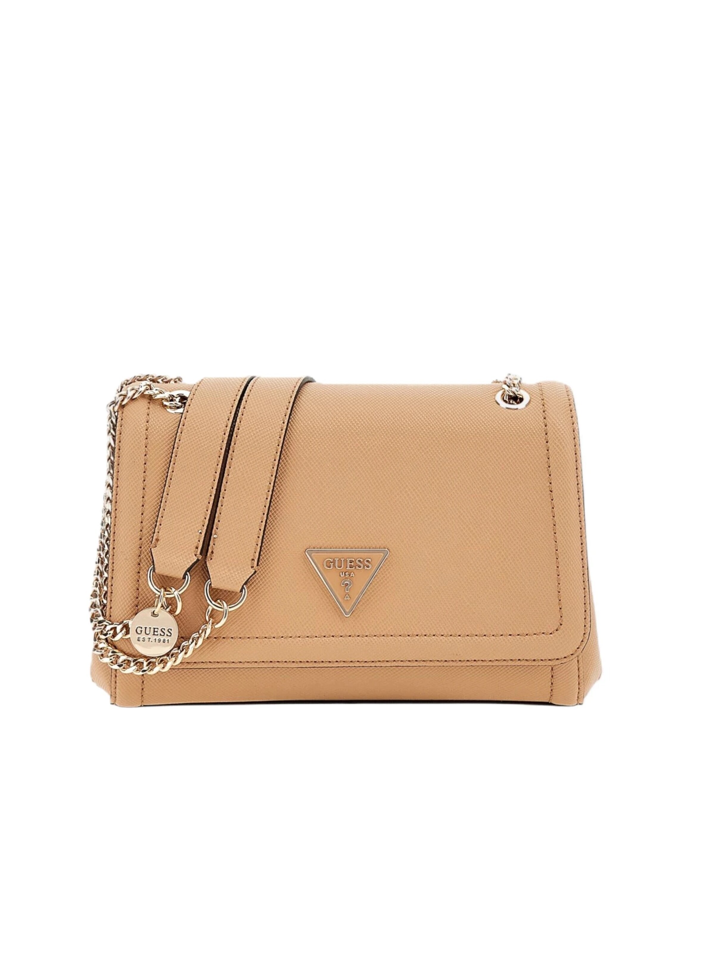 Borsa a spalla 'zg967221' di GUESS in beige: frontale