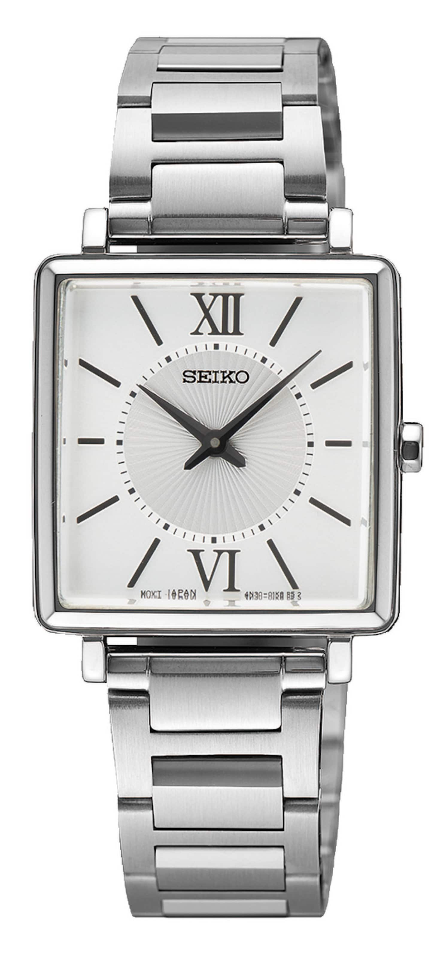 SEIKO Uhr in Silber: Vorderseite