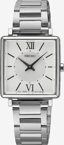 SEIKO Uhr in Silber: Vorderseite