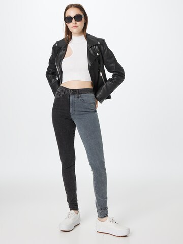 LEVI'S ® Skinny Jeans 'Mile High Super Skinny' in Schwarz