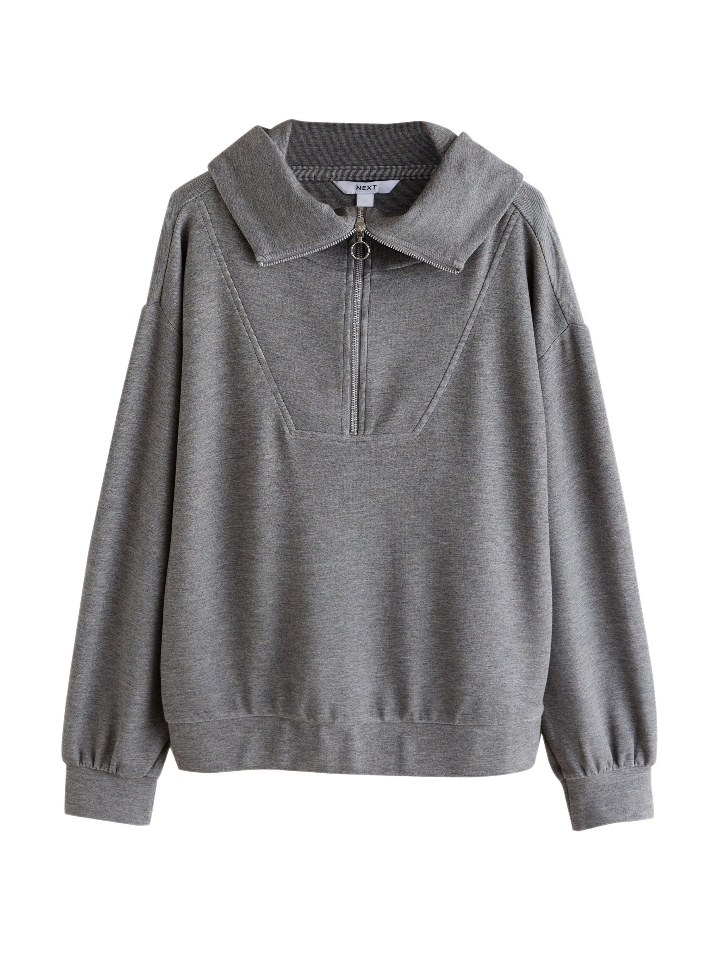 Next Sweatshirt in Grey: front