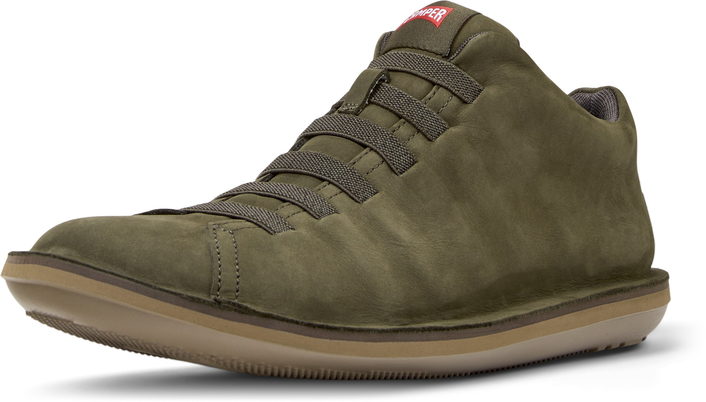 Sneaker bassa 'Beetle' di CAMPER in verde: frontale