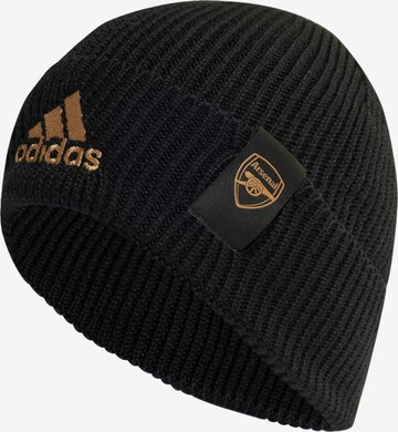 ADIDAS PERFORMANCE Athletic Hat 'FC Arsenal' in Black: front