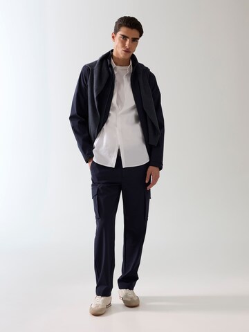 GUESS Regular Cargo Pants 'Guess x North Sails' in Blue