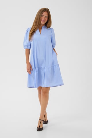 CULTURE - Vestido 'CUEbony' em azul